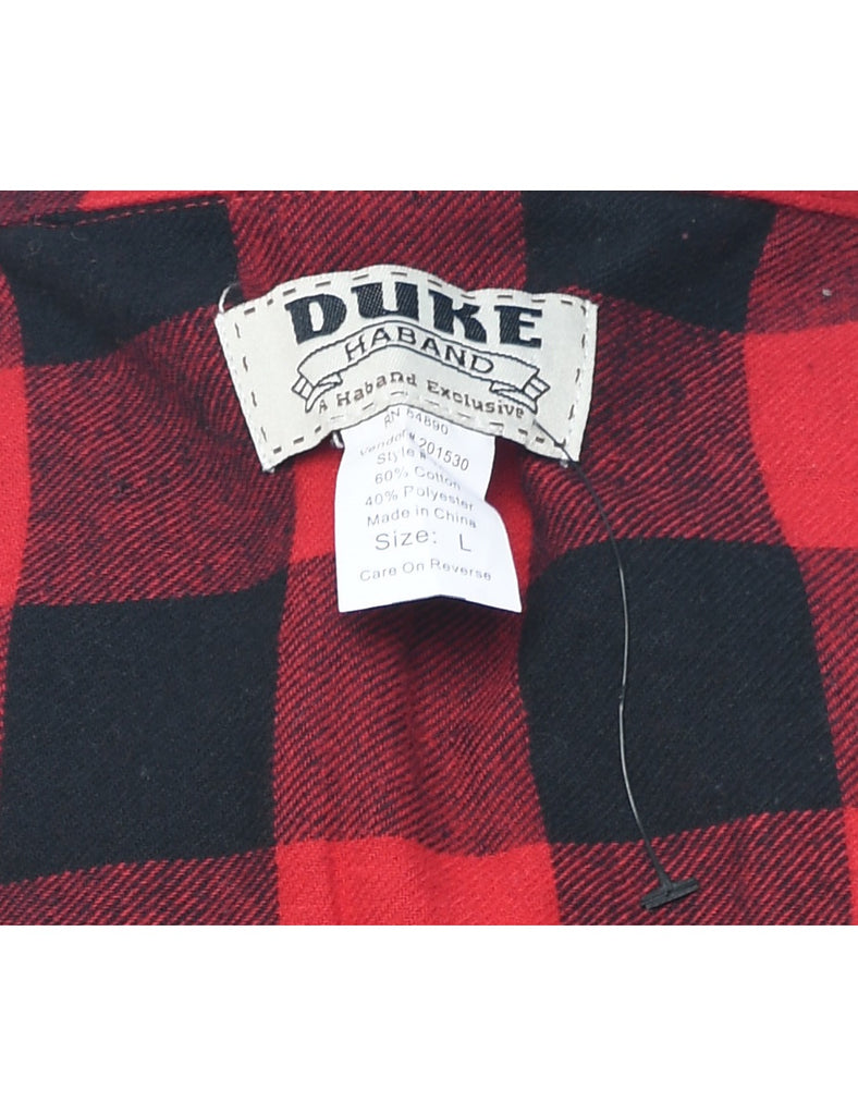 Red Buffalo Check Shirt - L