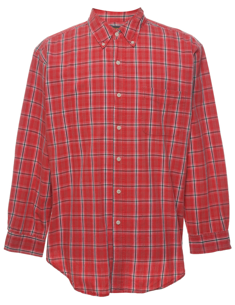 Red Checked Shirt - L