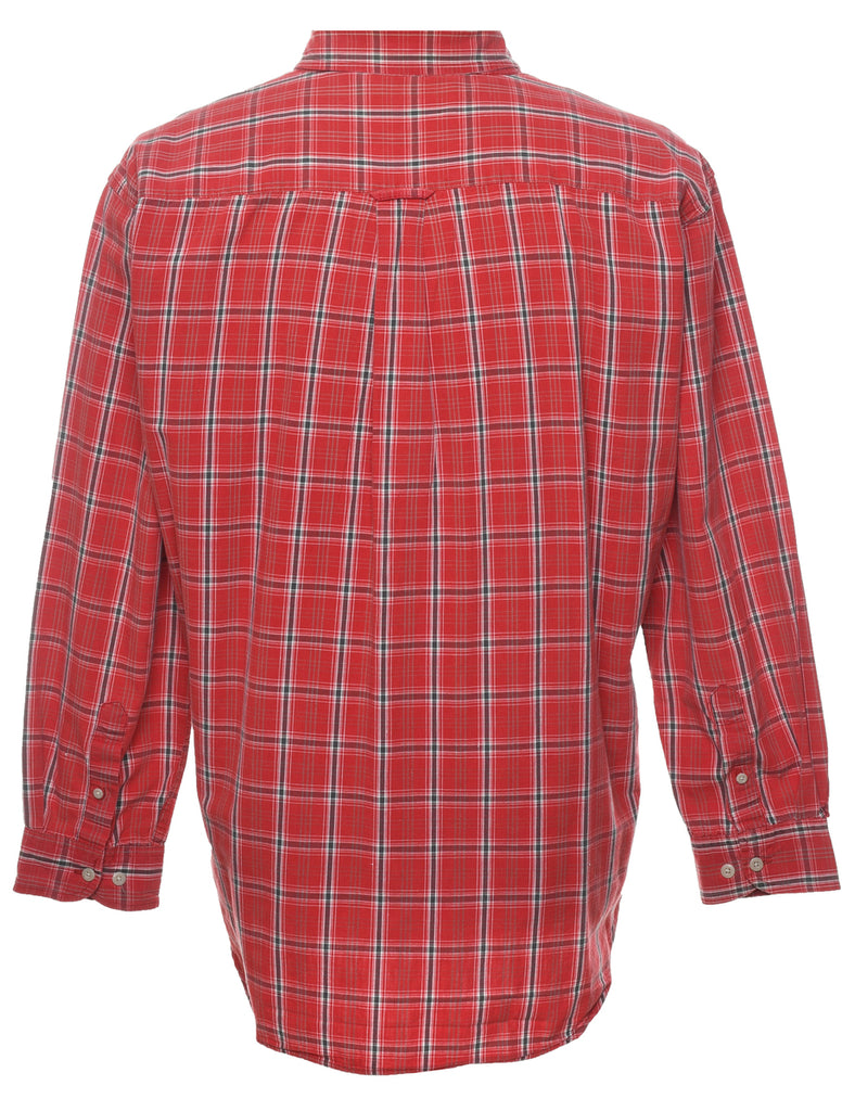 Red Checked Shirt - L