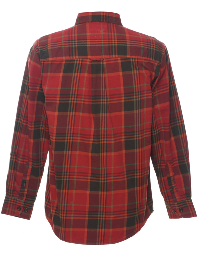 Red Checked Shirt - S