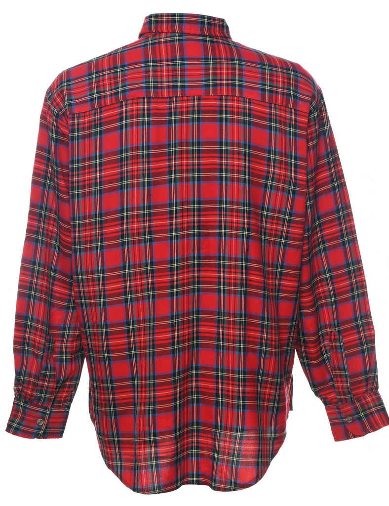 Red Checked Shirt - L