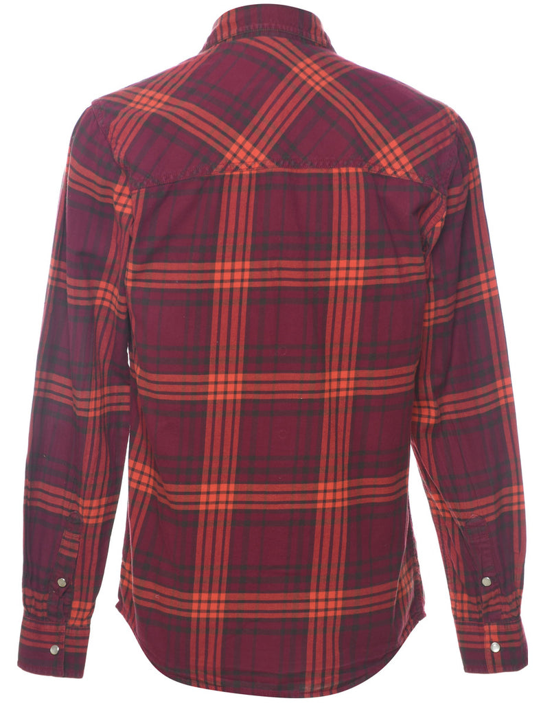 Red Checked Shirt - S