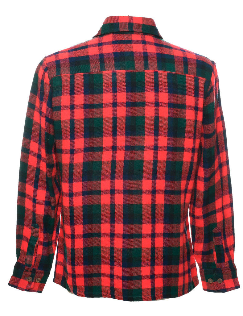 Red Checked Shirt - M