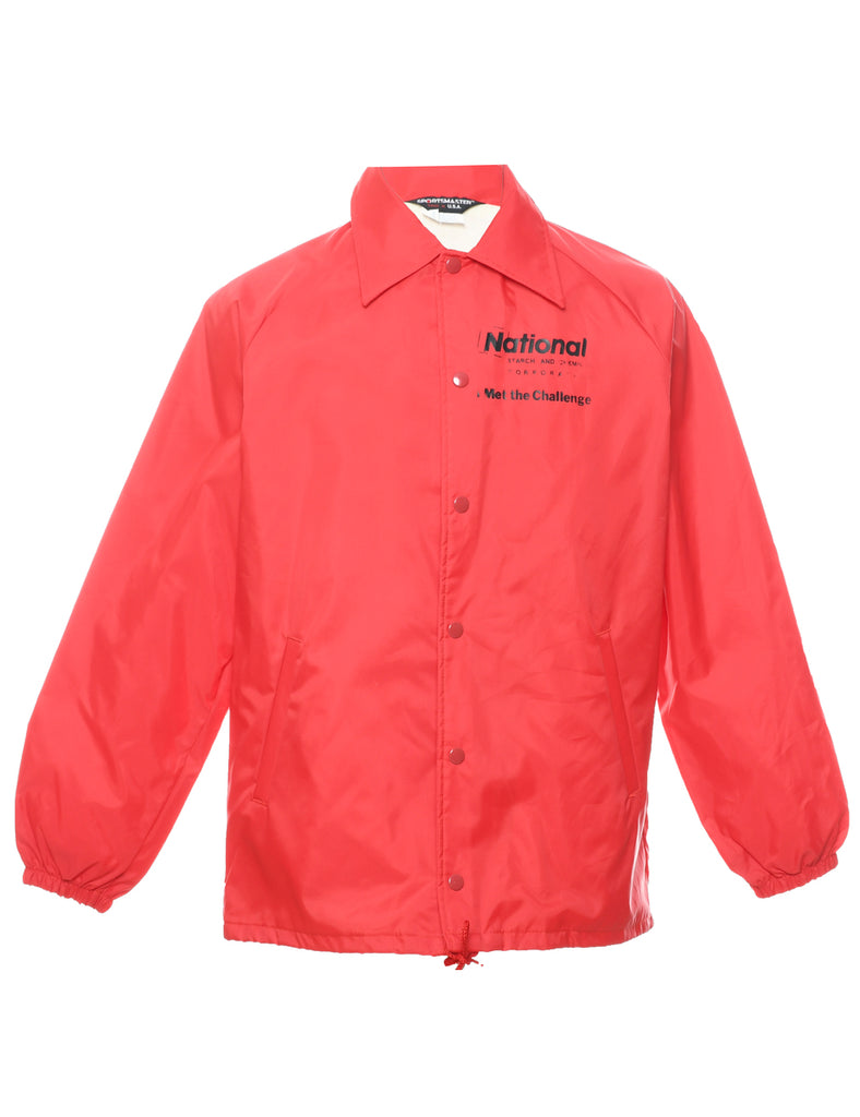 Red Nylon Jacket - S