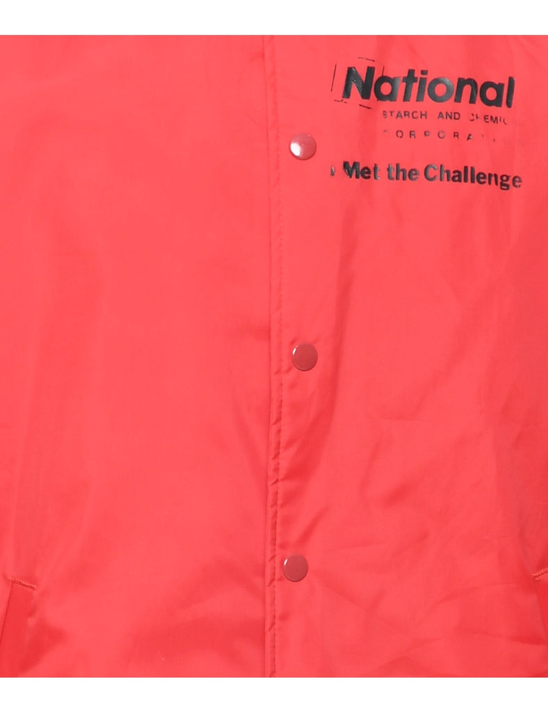 Red Nylon Jacket - S