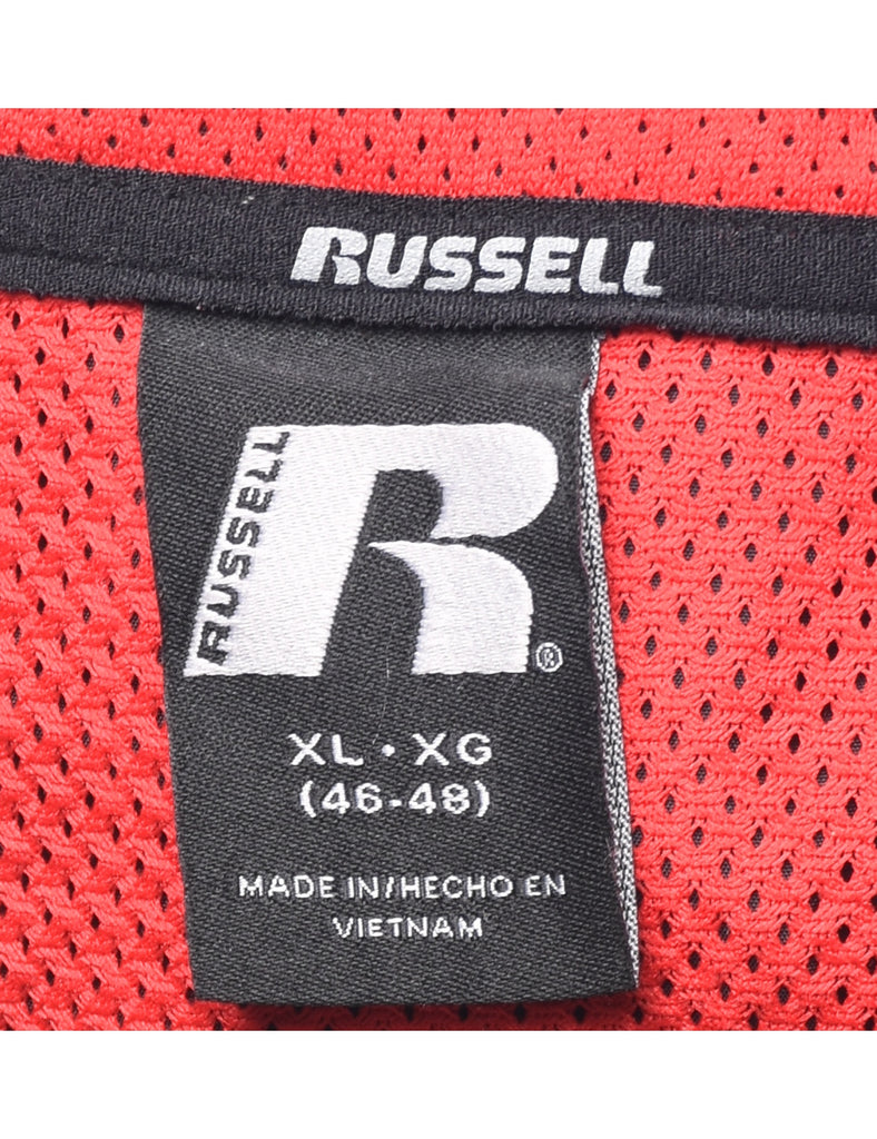 Russell Athletic Black Nylon Jacket - XL