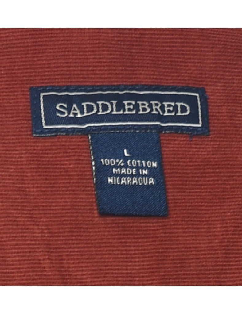 Saddlebred Corduroy Shirt - L