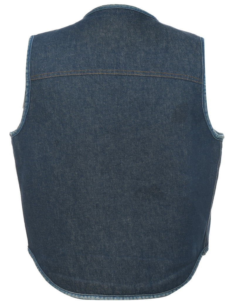 Sears Denim Jacket Vest - L