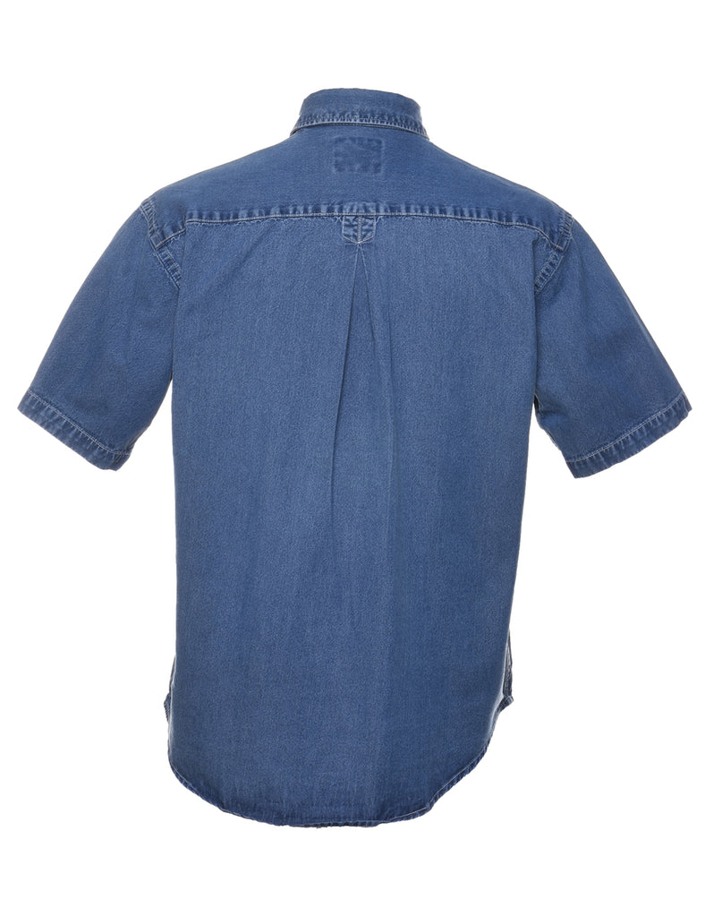 Short Sleeve Denim Shirt - M