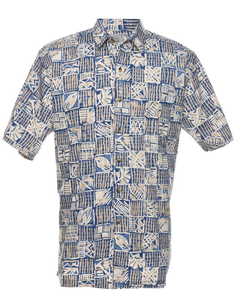 Short Sleeve Hawaiian Shirt - M