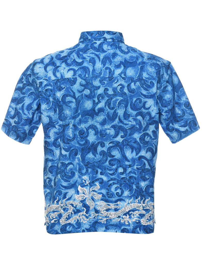 Short Sleeve Hawaiian Shirt - M