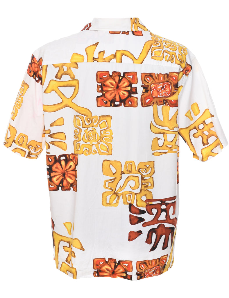 Short Sleeve Hawaiian Shirt - M