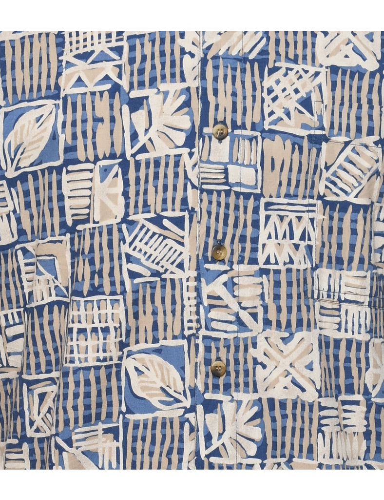 Short Sleeve Hawaiian Shirt - M