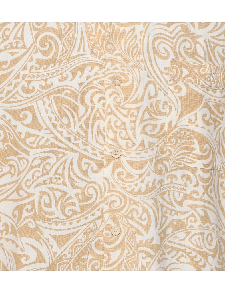 Short Sleeve Hawaiian Shirt - L