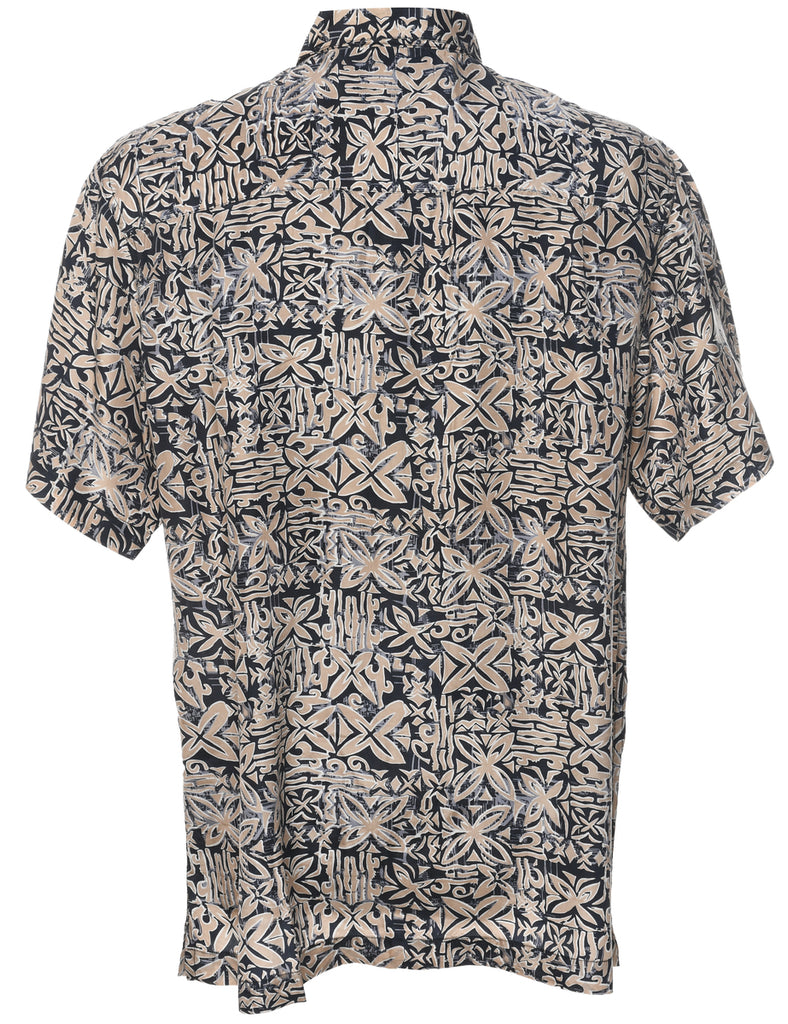 Silk Hawaiian Shirt - M