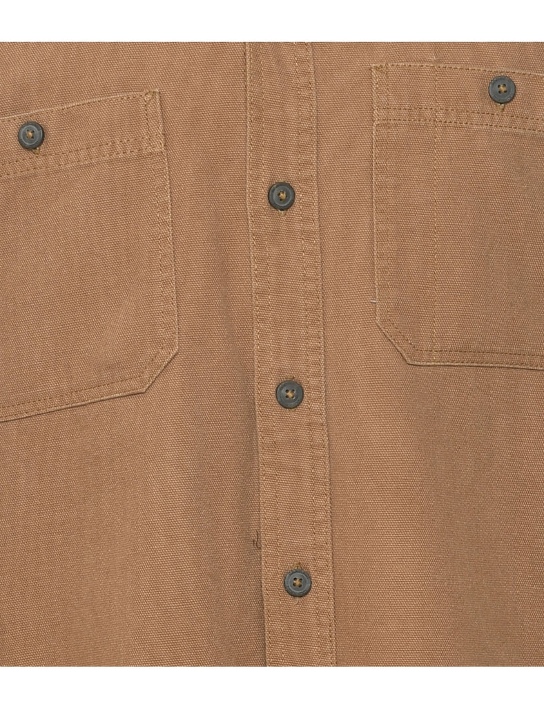 Sleeveless Workwear Denim Shirt - L