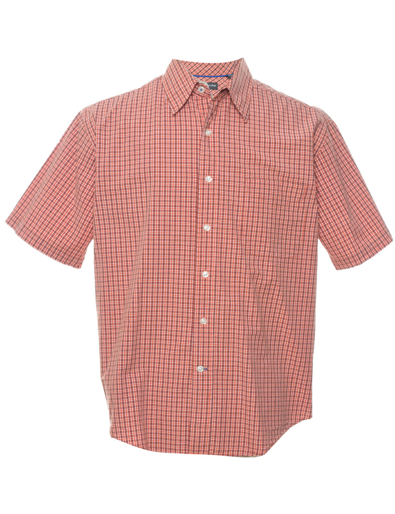 St John's Bay Checked Shirt - M