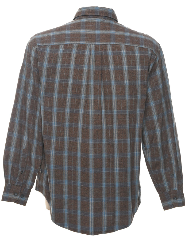 St John's Bay Checked Shirt - S