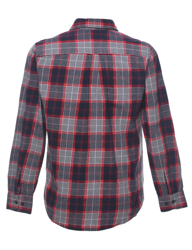 St John's Bay Checked Shirt - S