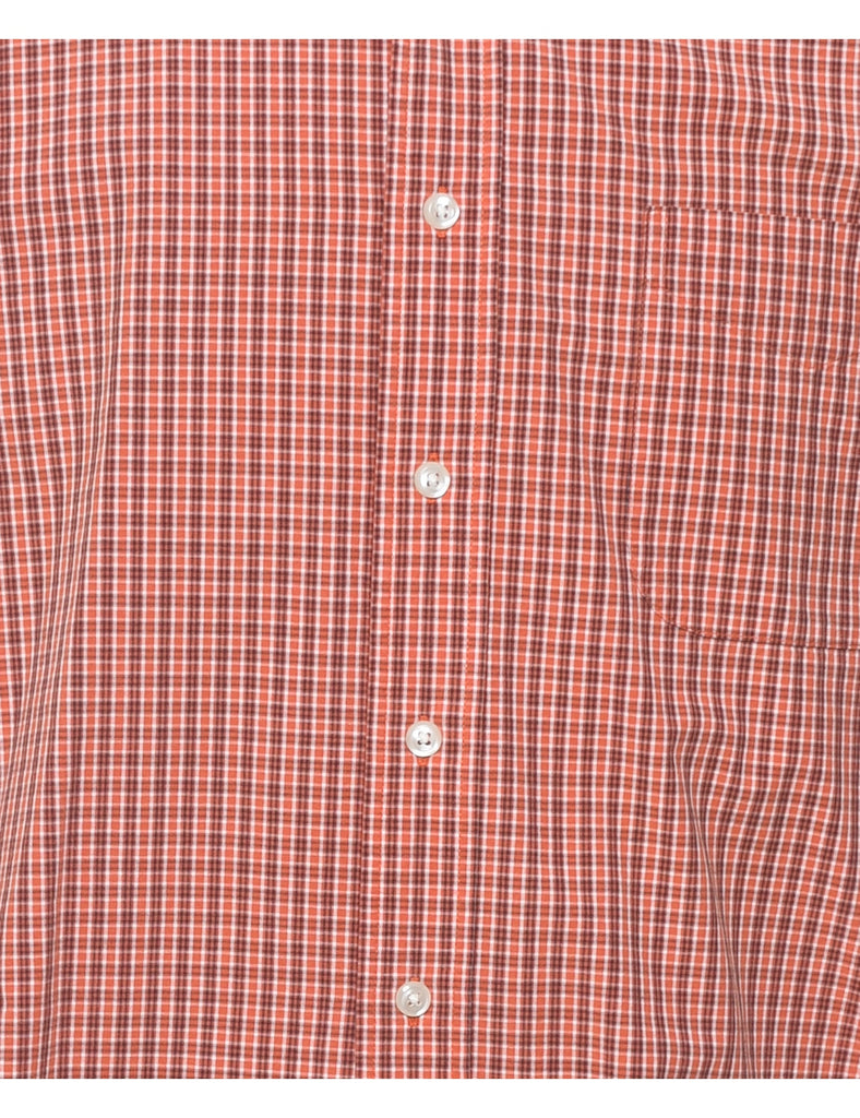 St John's Bay Checked Shirt - M