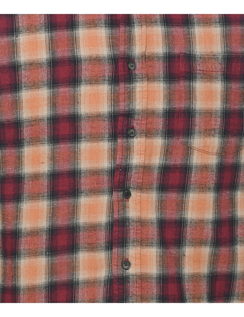 St John's Bay Checked Shirt - S