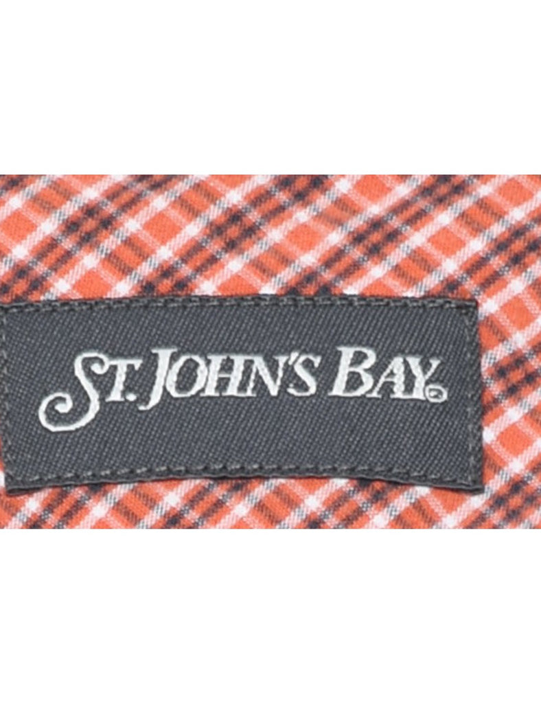 St John's Bay Checked Shirt - M