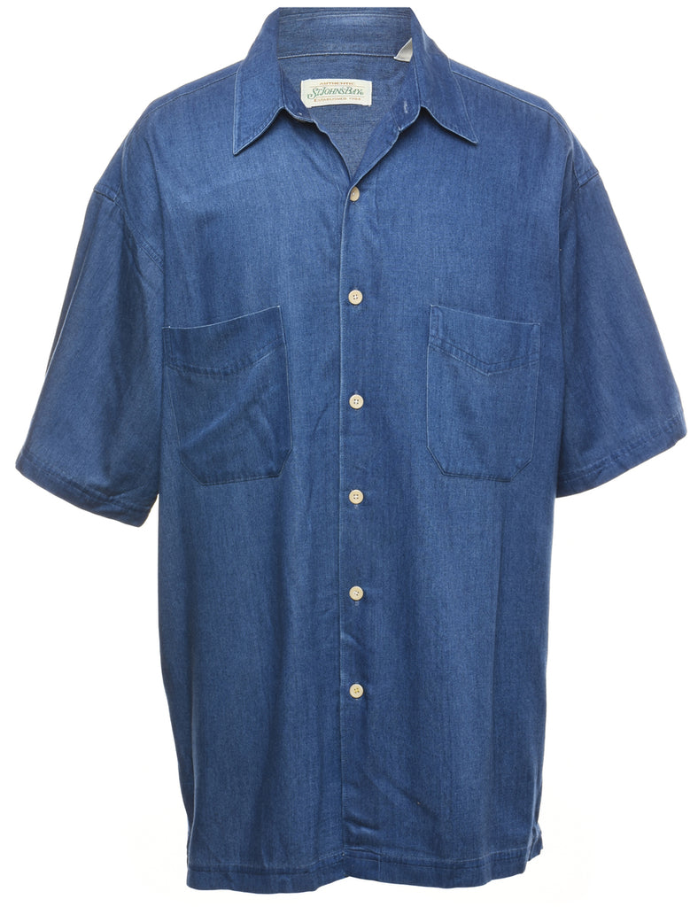 St John's dark Wash Bay Denim Shirt - L