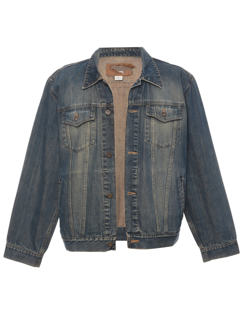 Stone Wash Denim Jacket - XL