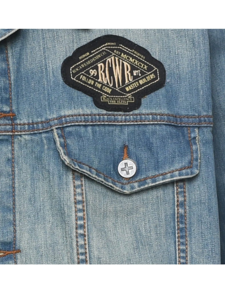 Stone Wash Denim Jacket - XL