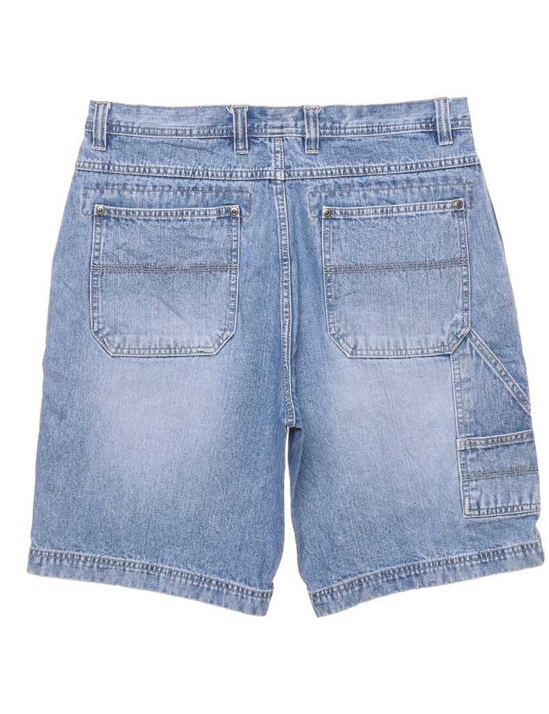 Stone Wash Denim Shorts - W34 L10