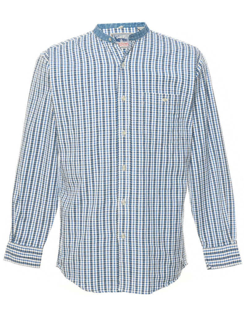 Striped Denim Shirt - S