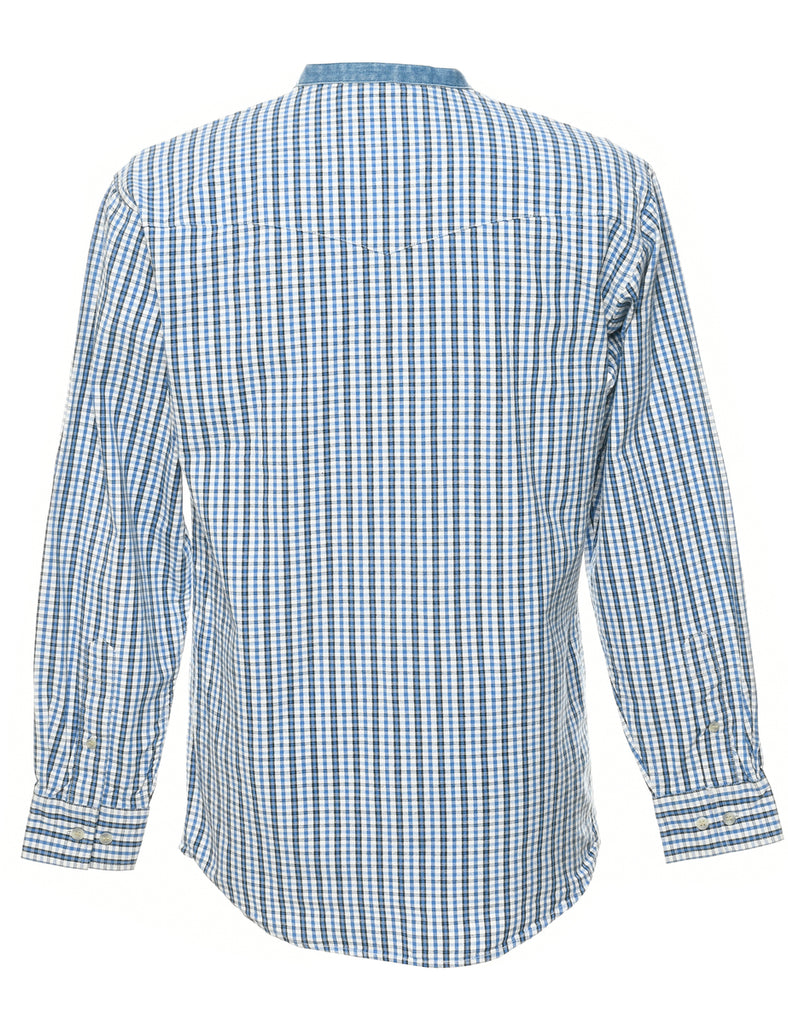 Striped Denim Shirt - S