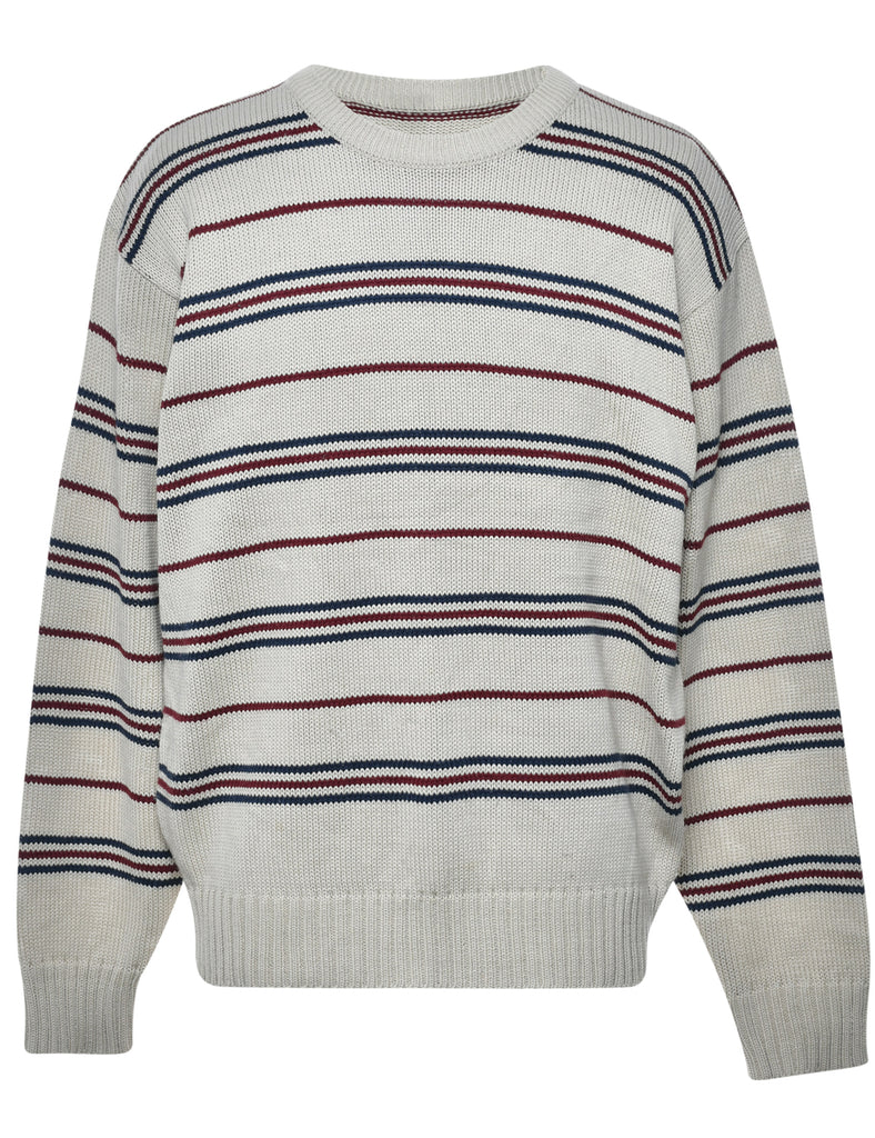 Striped Jumper - L