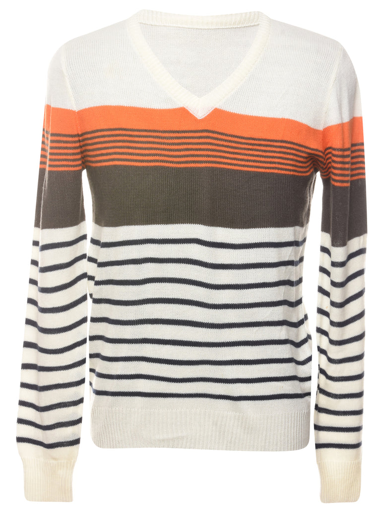 Striped Jumper - M