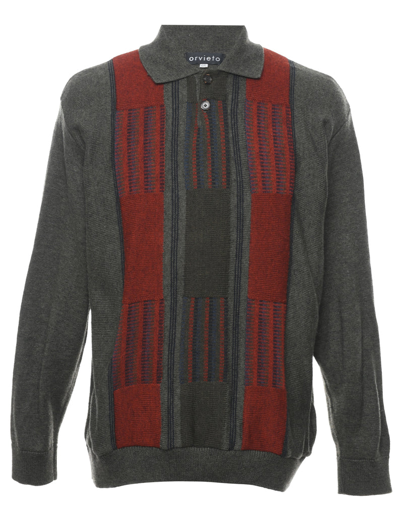 Striped Jumper - L