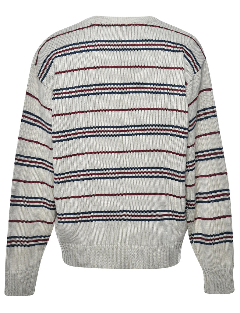 Striped Jumper - L
