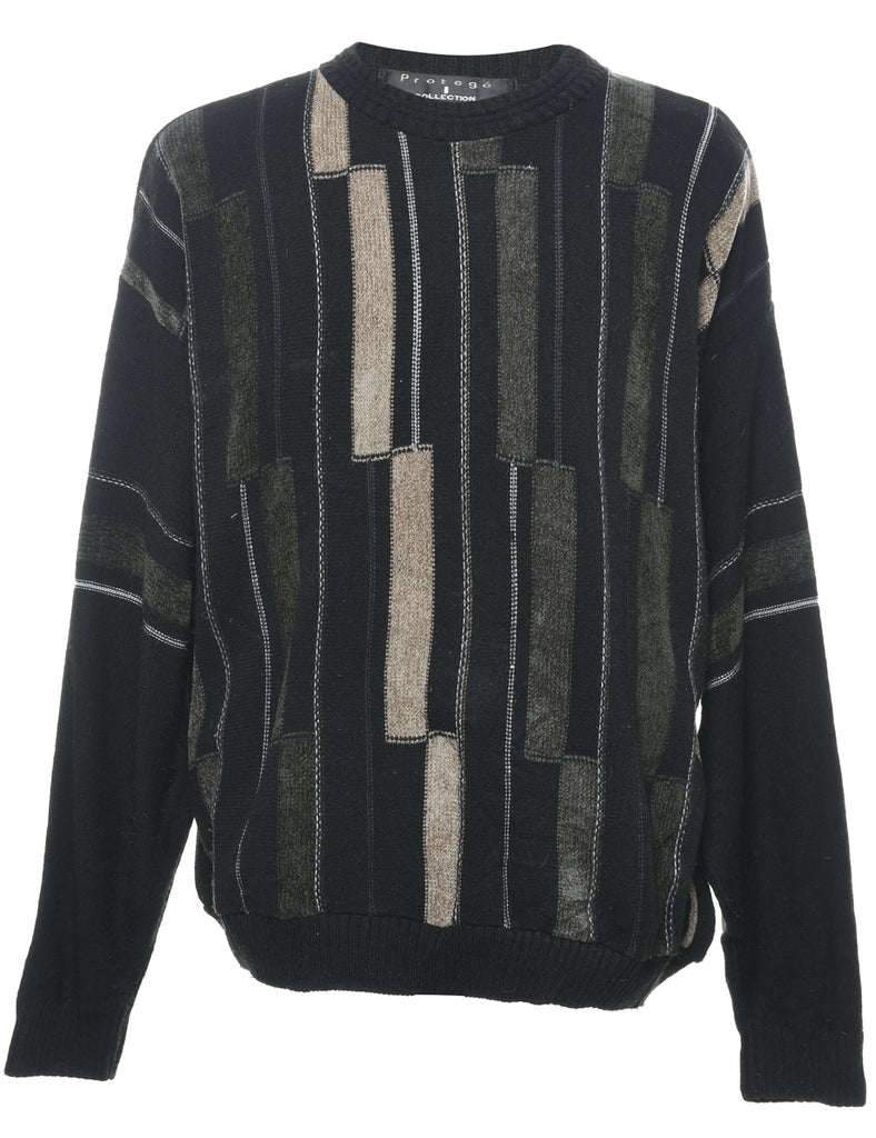 Striped Pattern Jumper - XL