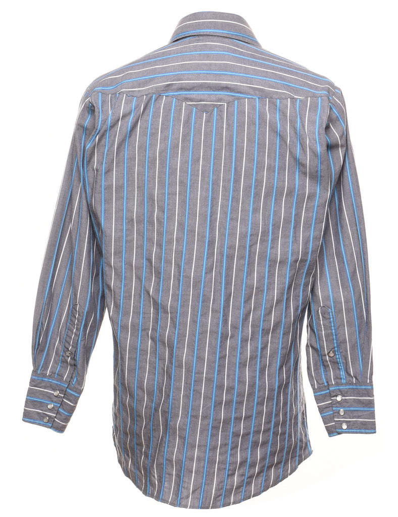 Striped Western Shirt - M