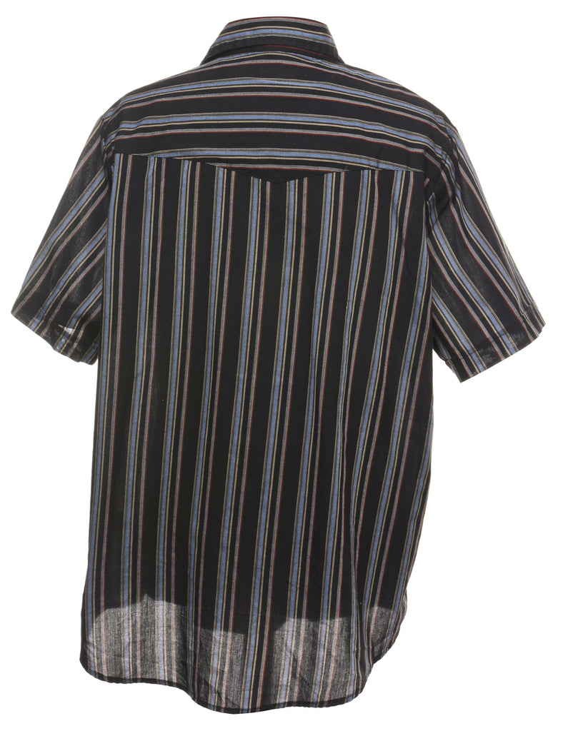 Striped Western Shirt - L
