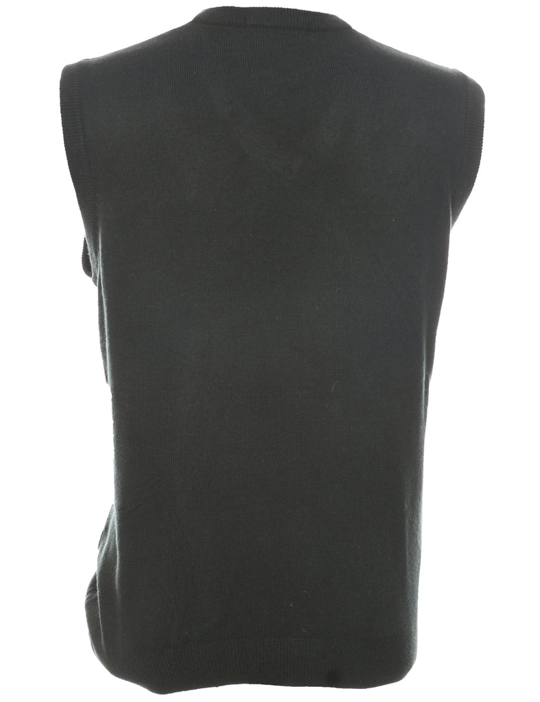 Sweater Black Vest - XL