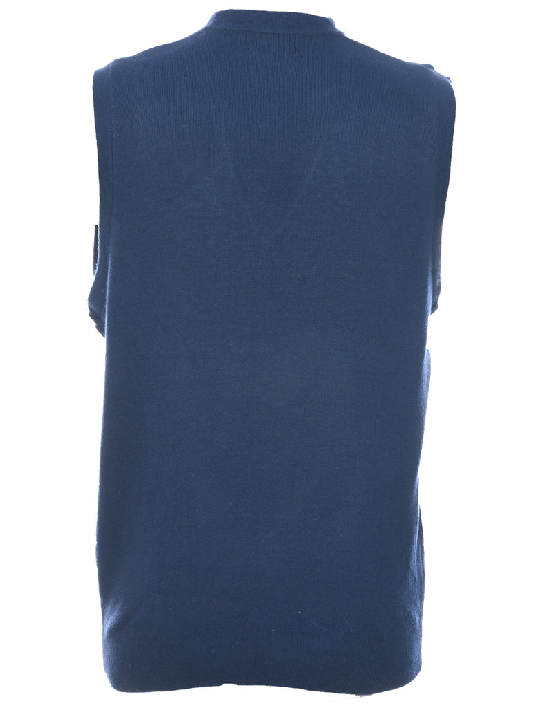 Sweater Navy Vest - XL