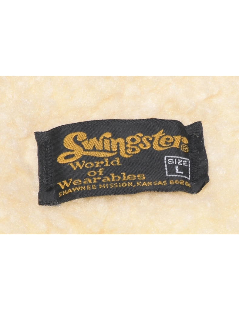 Swingster Shearling Suede Jacket - L