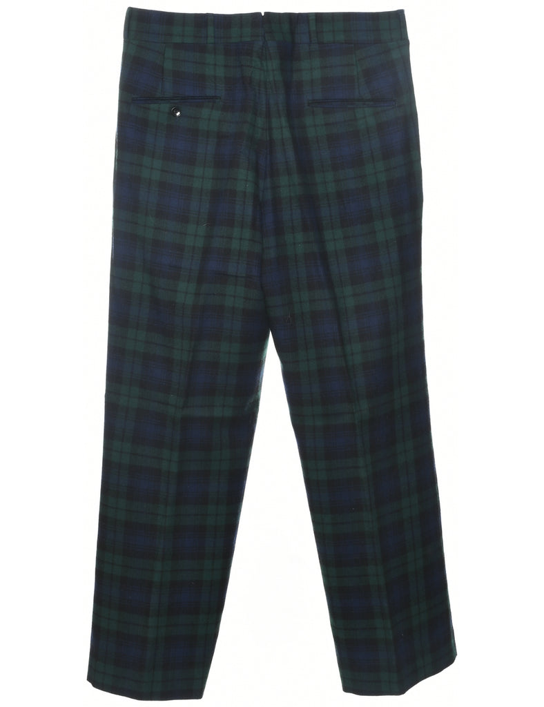 Tartan Trousers - W32 L28