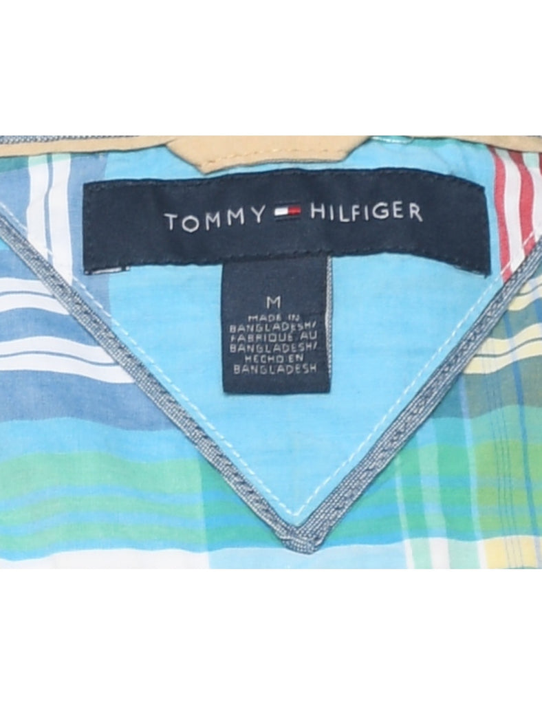 Tommy Hilfiger Checked Blue Shirt - M