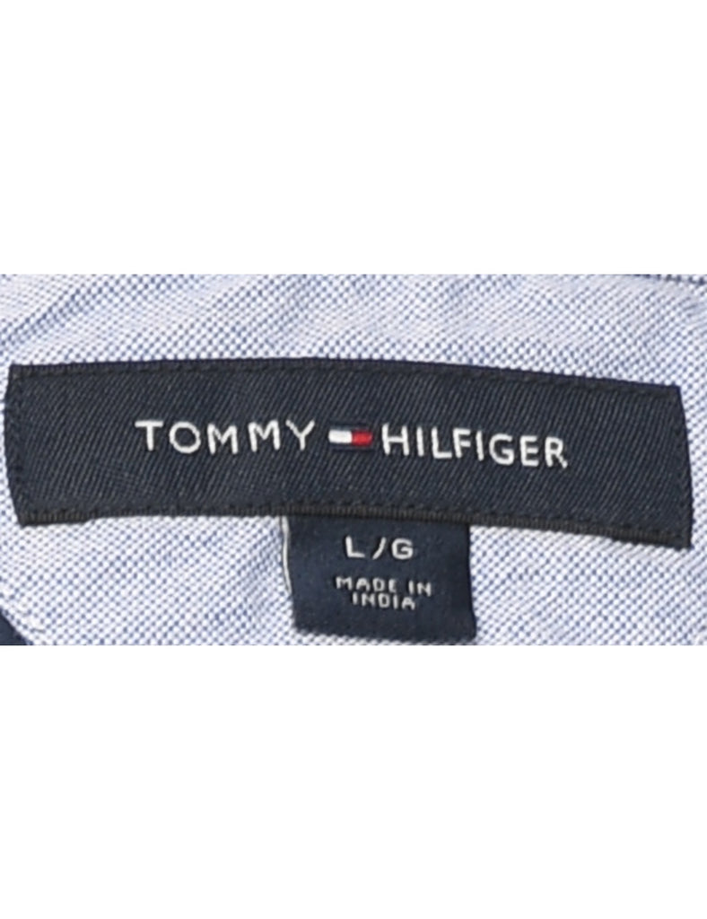 Tommy Hilfiger Navy & White Illustrated Shirt - L