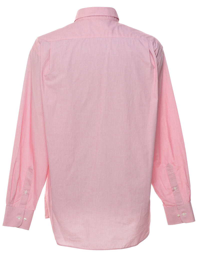 Tommy Hilfiger Pale Pink & White Checked Shirt - L