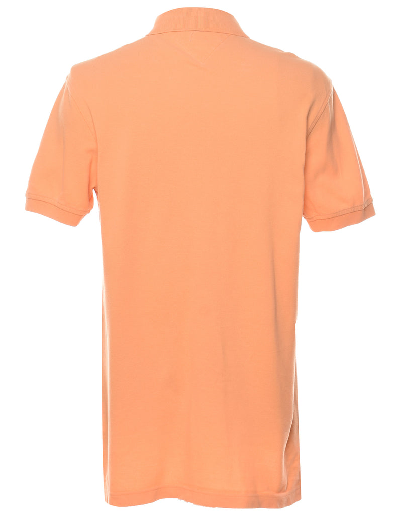 Tommy Hilfiger Pastel Orange Polo Shirt - M