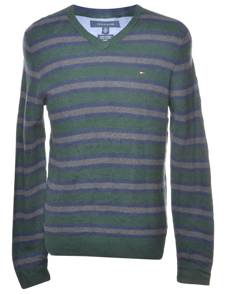 Tommy Hilfiger Striped Petite Jumper - S