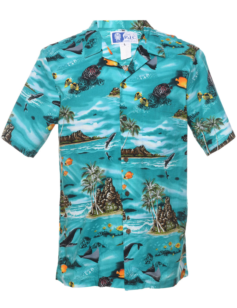 Tropical Hawaiian Shirt - L