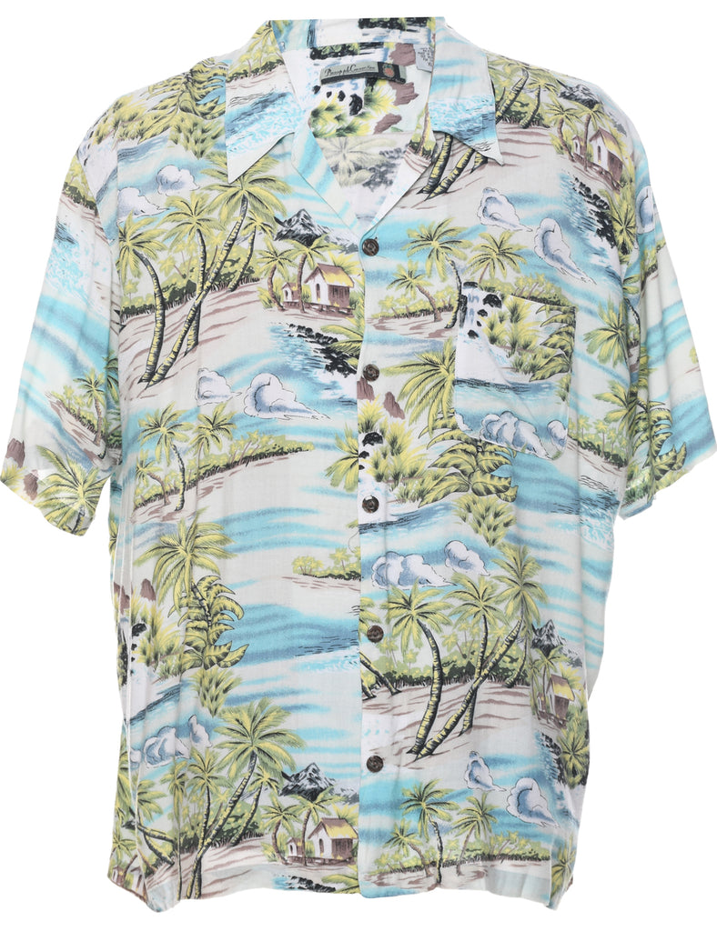 Tropical Hawaiian Shirt - XL